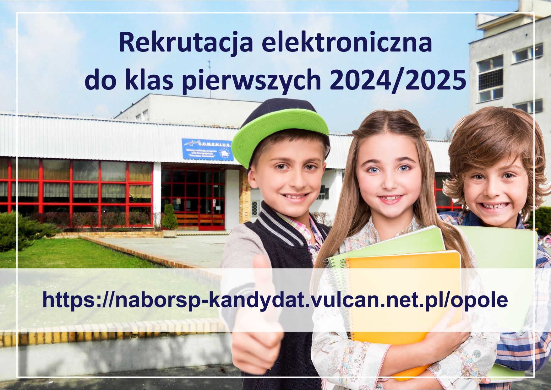 Rekrutacja 2024/2025 - plakat informacyjny
